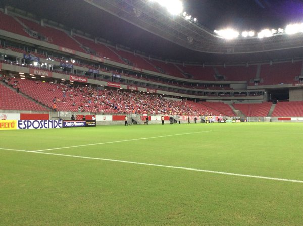Público é irrisório na Arena Pernambuco (Foto: Wellington Araújo/Especial à Vavel Brasil)