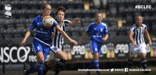 Jo Potter grabbed the assist for Birmingham's winning strike. (Photo: Birmingham City LFC)