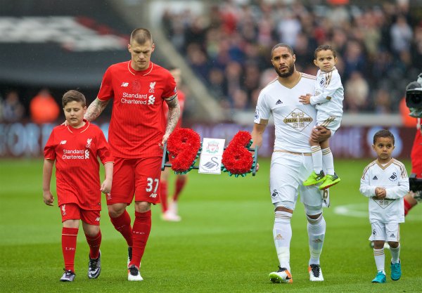 Martin Skrtel and Ashley Williams are both leaders at the back (photo : Getty Images)