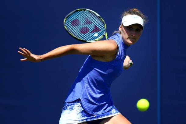 Marketa Vondrousova's wildcard comes after a breakthrough seven months (Getty/Charlie Crowhurst)