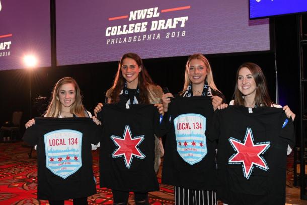 Chicago drafts six players, four of them were in Philadephia | Source: Chicago Red Stars