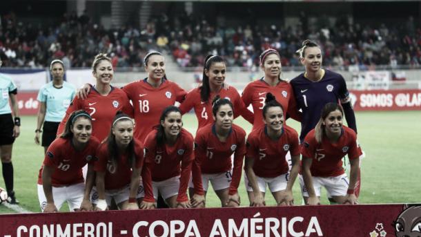 Chile will push for a strong showing before their first World Cup appearance next Summer. (Photo via fifa.com)