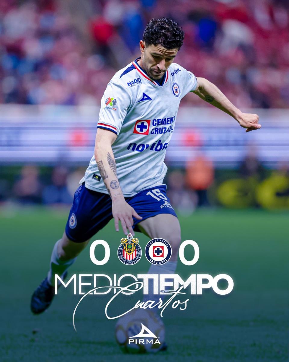 Cruz Azul y Chivas no se hacen daño en la ida de los cuartos de final ...