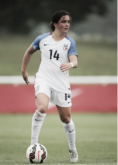 Christina Gibbons will represent the U-23 WNT at the Open Nordic Cup (Source: Getty - Matthew Ashton)