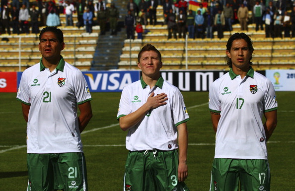 Em 2013, Chumacero defendeu a Bolívia atuando pelo Sport (Foto: James Brunker/LatinContent/Getty Images)