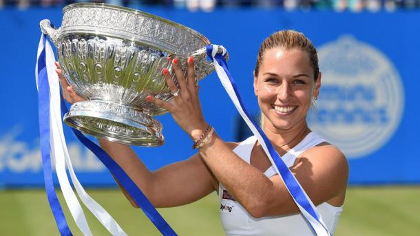 Cibulkova defeated Pliskova to win Eastbourne earlier this summer / Sky Sports