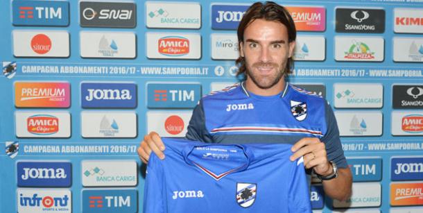 Luca Cigarini, sampdoria.it