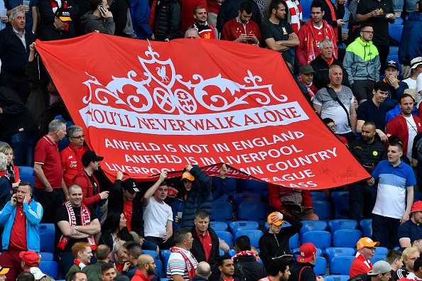 La afición del Liverpool ya esta preparada | Foto: LFC