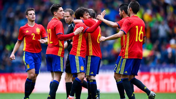 La gioia dei calciatori spagnoli nell'amichevole con la Corea (6-1) | Foto: TDN 