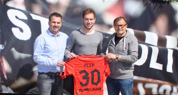 Himmelmann has extended his deal until 2019. (Photo: FC St. Pauli)