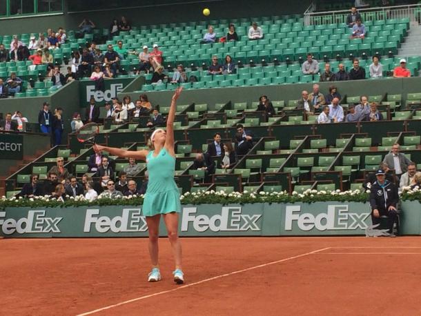 With draw opening up, reaching the semis isnt out of the question for Bacsinszky | Image Credit: Roland Garros