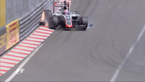 Accidente de Romain Grosjean | Fuente: @F1