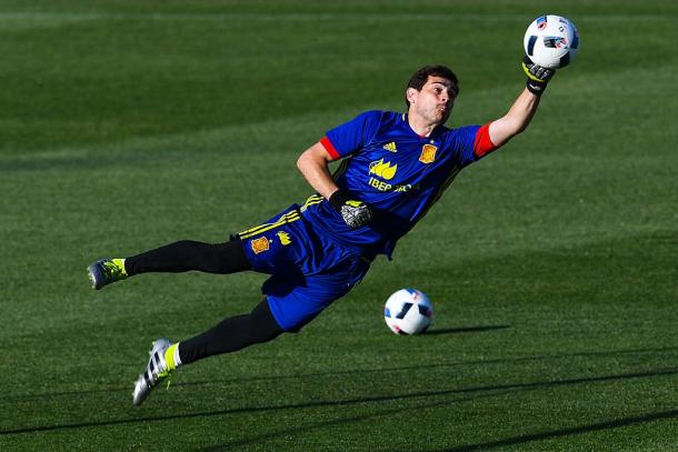 Iker Casillas. Fonte: Getty Images Europe.