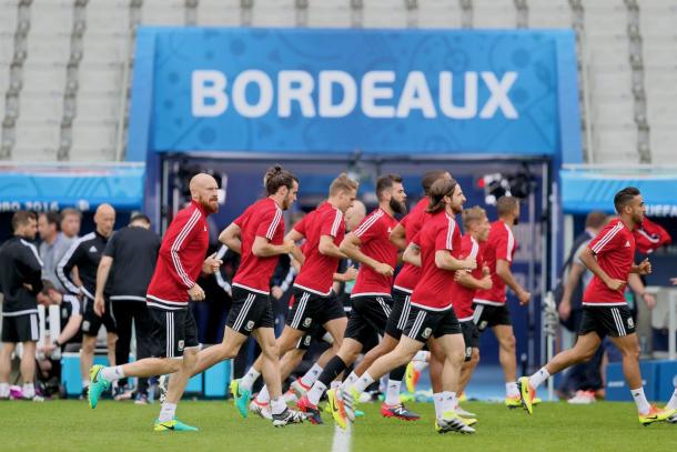 L'allenamento del Galles - Foto: Euro2016.com