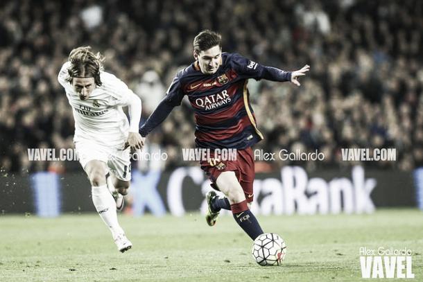 Messi supera a Modric y encara a Keylor Navas