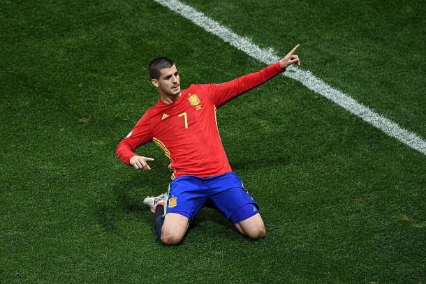 Morata has proven to be key for Spain. | Photo: UEFA EURO