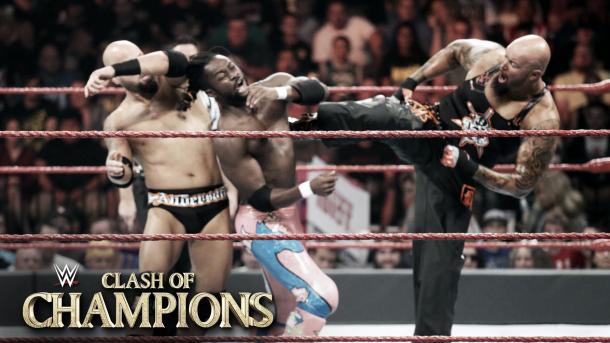 The New Day retained at Clash of Champions (image: youtube.com)