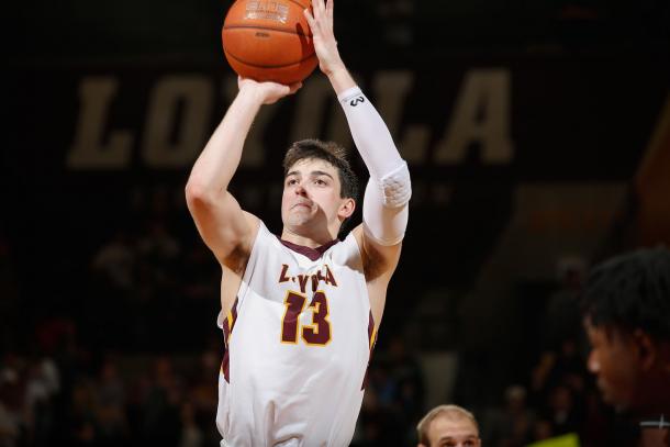 Custer leads a deep and balanced Loyola team into Arch Madness/Photo: Loyola athletics website