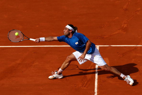 Marcos Baghdatis during a French Open back in 2010 (Getty/Clive Brunskill)