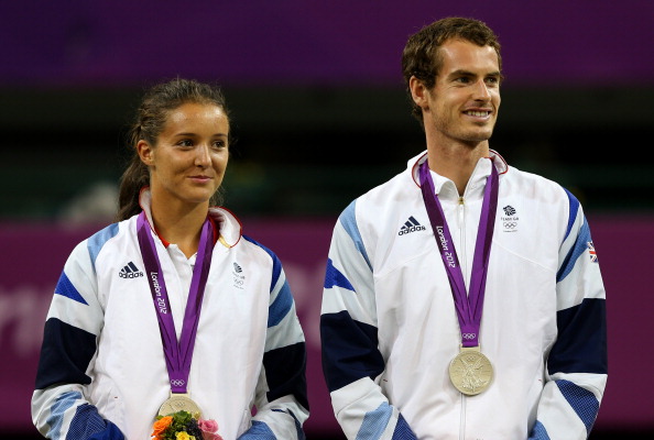 Robson won a silver medal in the 2012 Olympics in Mixed Doubles, competing with Andy Murray. Credit: Clive Brunskill/Getty Images