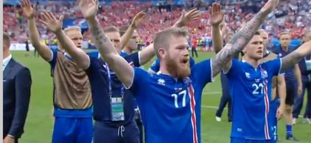 I'll leave you with this. Jubilant scenes in Saint-Denis.