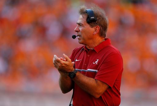 Nick Saban is trying win his fifth National Championship with Alabama and sixth overall | Source: Kevin C. Cox | Getty Images