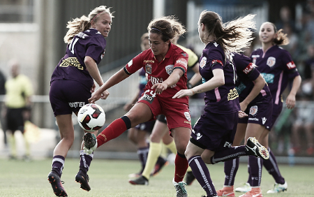 Colaprico's brace led Adelaide United over Perth Glory | Source: Paul Kane - Getty Images