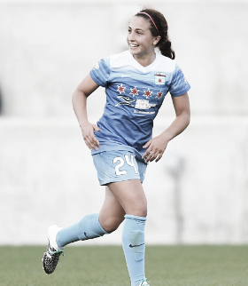 Colaprico enters her third season with the Red Stars | Source: IconSportswire - Getty Images