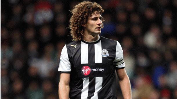 Coloccini in his first season as Club Captain (Photo: nufc.co.uk)