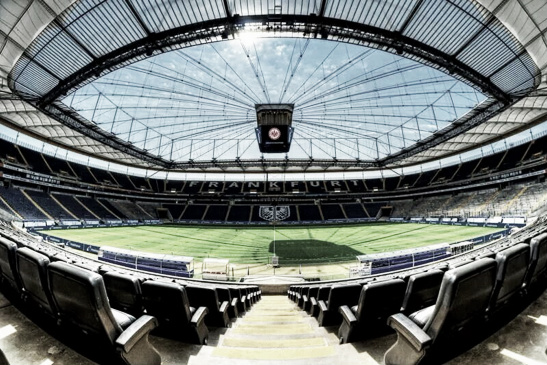 El imponente Commerzbank-Arena del Eintracht | Foto: Pinterest