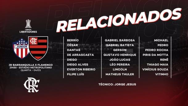 Flamengo vs Junior: cómo y dónde ver el partido ONLINE GRATIS