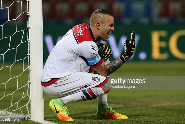 Cordaz durante el partido | Foto: Getty Images