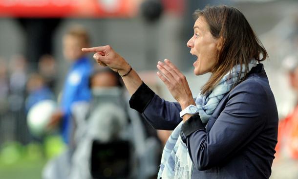 Corinne Diacre has been Clermont Foot's head coach since 2014 (source: The Gaurdian) 