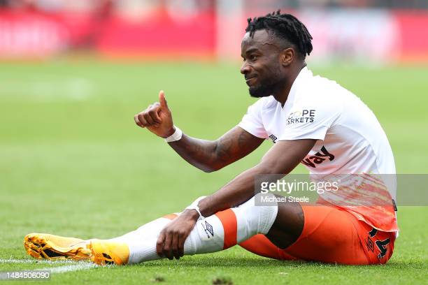 Maxwell Cornet sees his goal disallowed - (Photo by Michael Steele/Getty Images)
