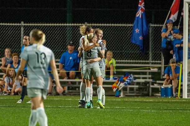 The North Carolina Courage finished the 2017 regular season as the top team in the NWSL | Source: Amy Kontras - ISI Photos