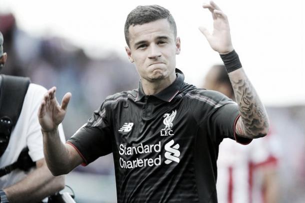 Coutinho has faced heavy backlash from Liverpool fans on Twitter (image:atomicsoda.com)