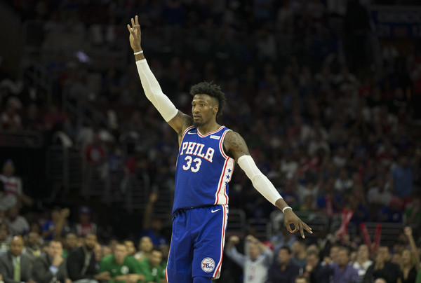 Covington is enjoying a solid start to a winning season with the 76ers. Photo: Getty Images North America