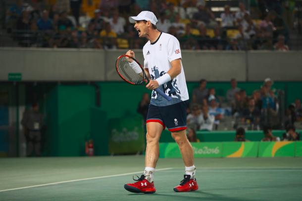 Andy Murray, double Olympic Champion. Photo: Getty