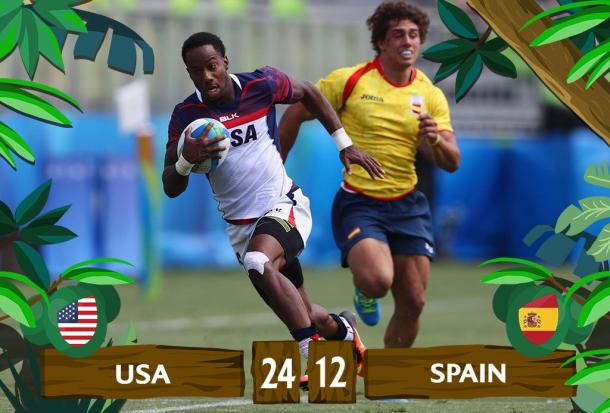 España ha perdido ante Estados Unidos en la lucha por la novena posición | Foto: @rugbyworldcupes