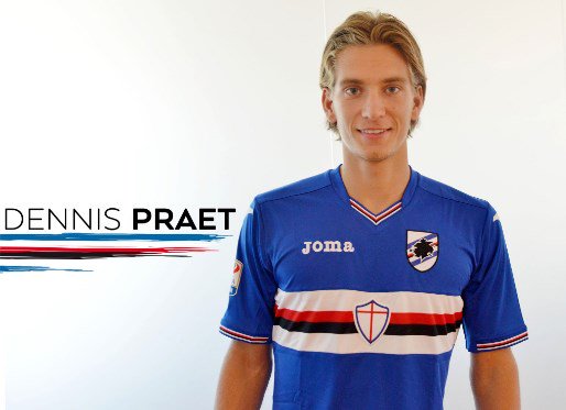 Praet is a fine talent | Photo: sampdoria.it