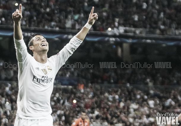 Cristiano durante la celebración de un gol | Foto: Dani Mullor - VAVEL