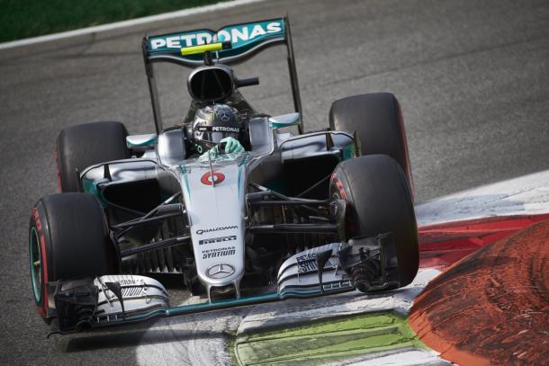 Nico Rosberg durante la clasificación | Fuente: @MercedesAMGF1 