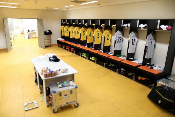 Vestuario de Brasil | Foto: @CBF_Futebol