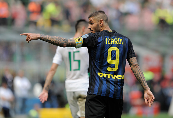 Para Córdoba, Icardi não deveria usar a braçadeira de capitão da Inter (Foto: Omar Bai/NurPhoto via Getty Images)
