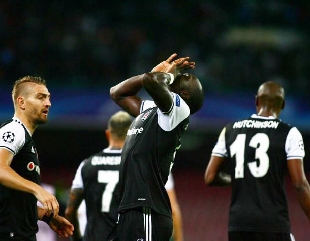 Aboubakar, héroe de la victoria con dos goles. / Foto: @Besiktas