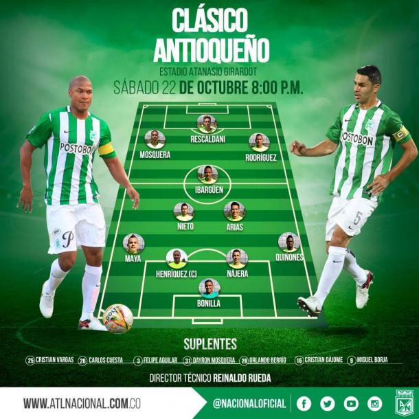 Foto: @nacionaloficial