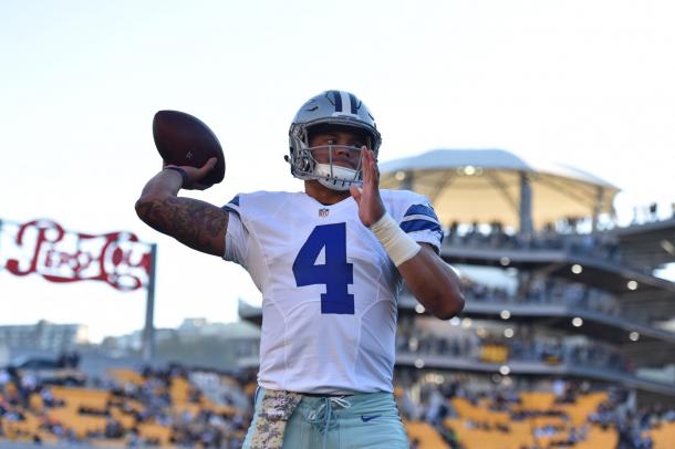 Dak Prescott has been a revelation this season for the Cowboys (Photo: @cowboys/ twitter)