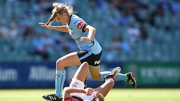 Remy Simeson scored Sydney FC's second goal that secured their win