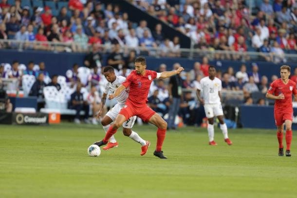 Omar Gonzalez durante el partido ante Panamá | Foto: US Soccer