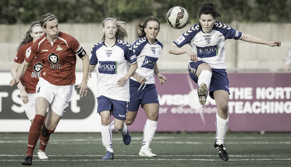 Lauren Jordinson in action for Durham. | Photo: Durham WFC